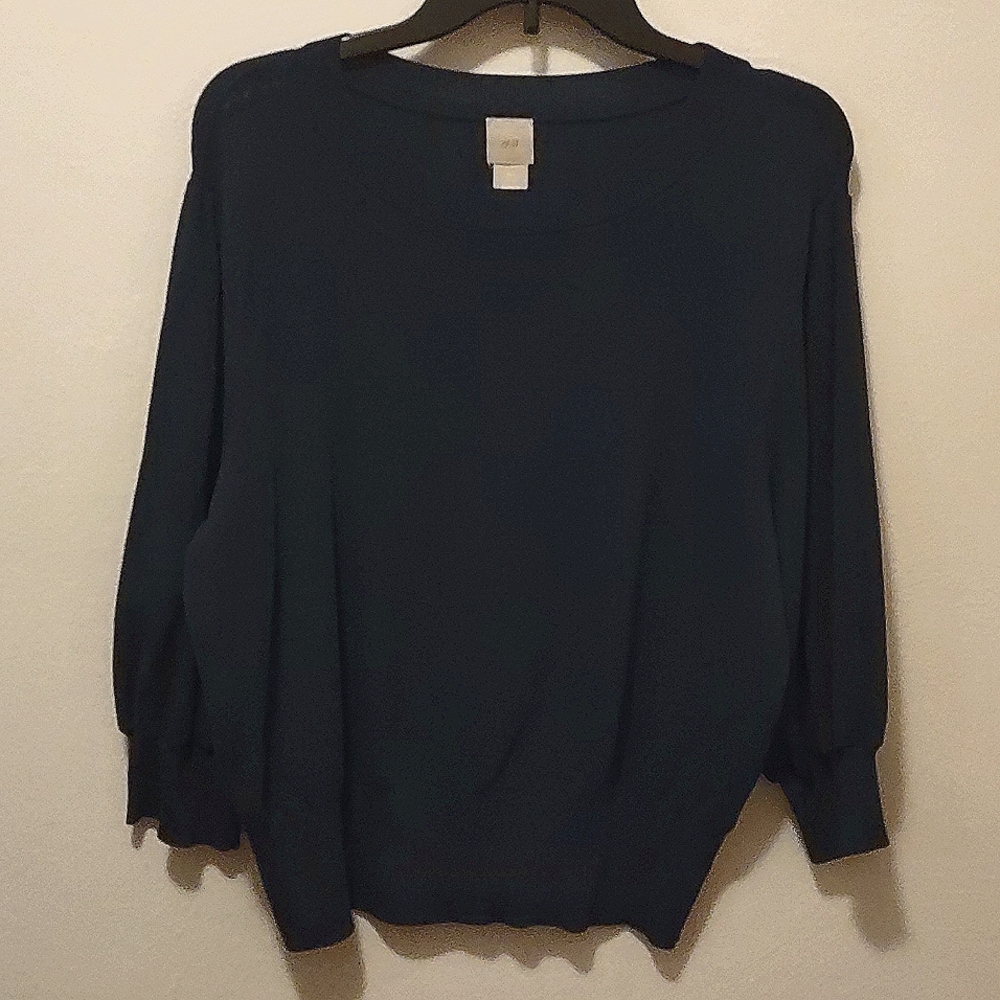 Teal colored dressy top